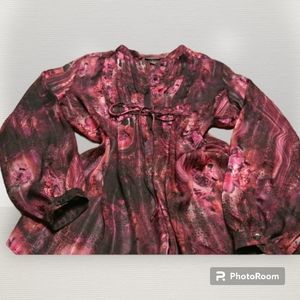 INGREDIENTS by UO Flowy Boho Tunic size Large